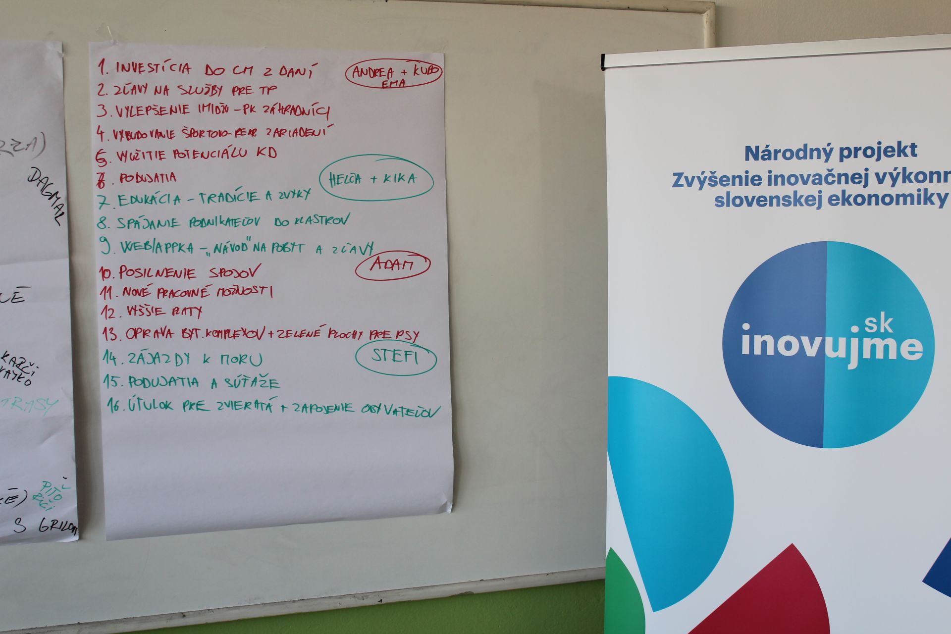 Inovačný workshop, SOŠ podnikania a služieb, Pezinok, 7. 3. 2019